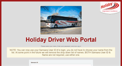Desktop Screenshot of drivers.holidaytoursinc.com